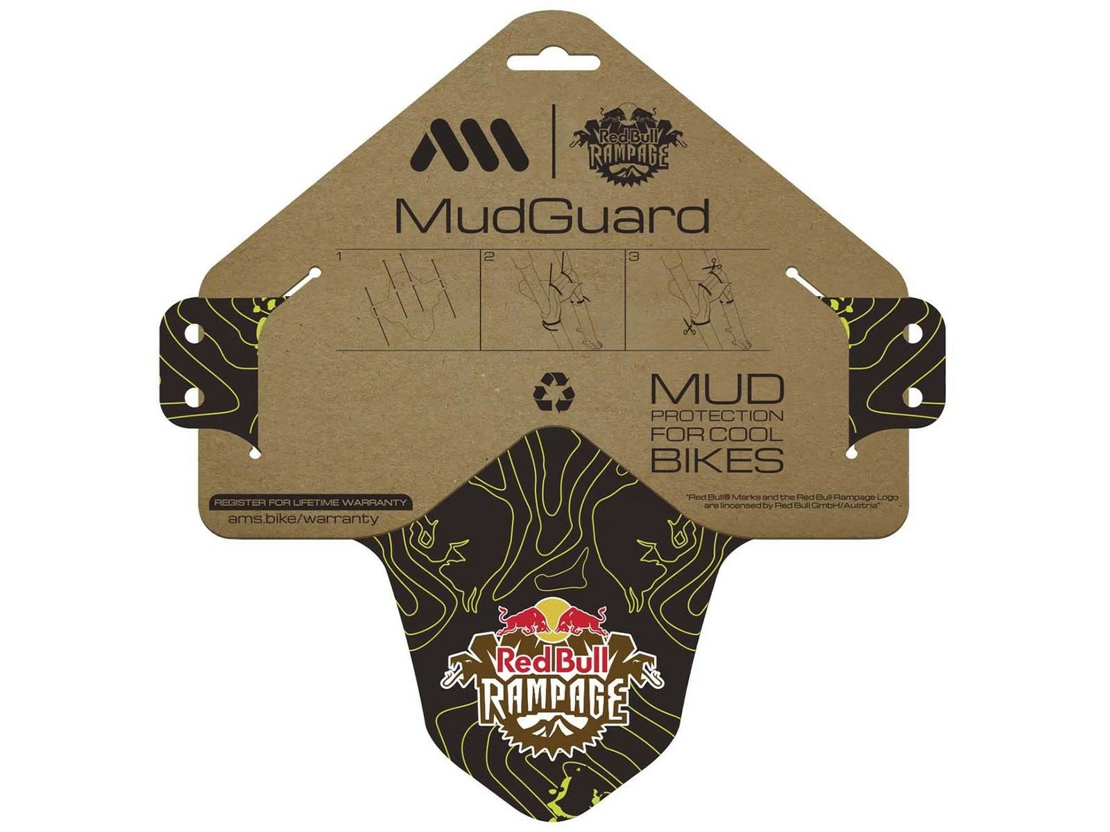 All-mountain-style AMS X RED BULL Rampage Garde Boue Avant Mud Guard 2 All-mountain-style AMS X RED BULL Rampage Garde Boue Avant Mud Guard