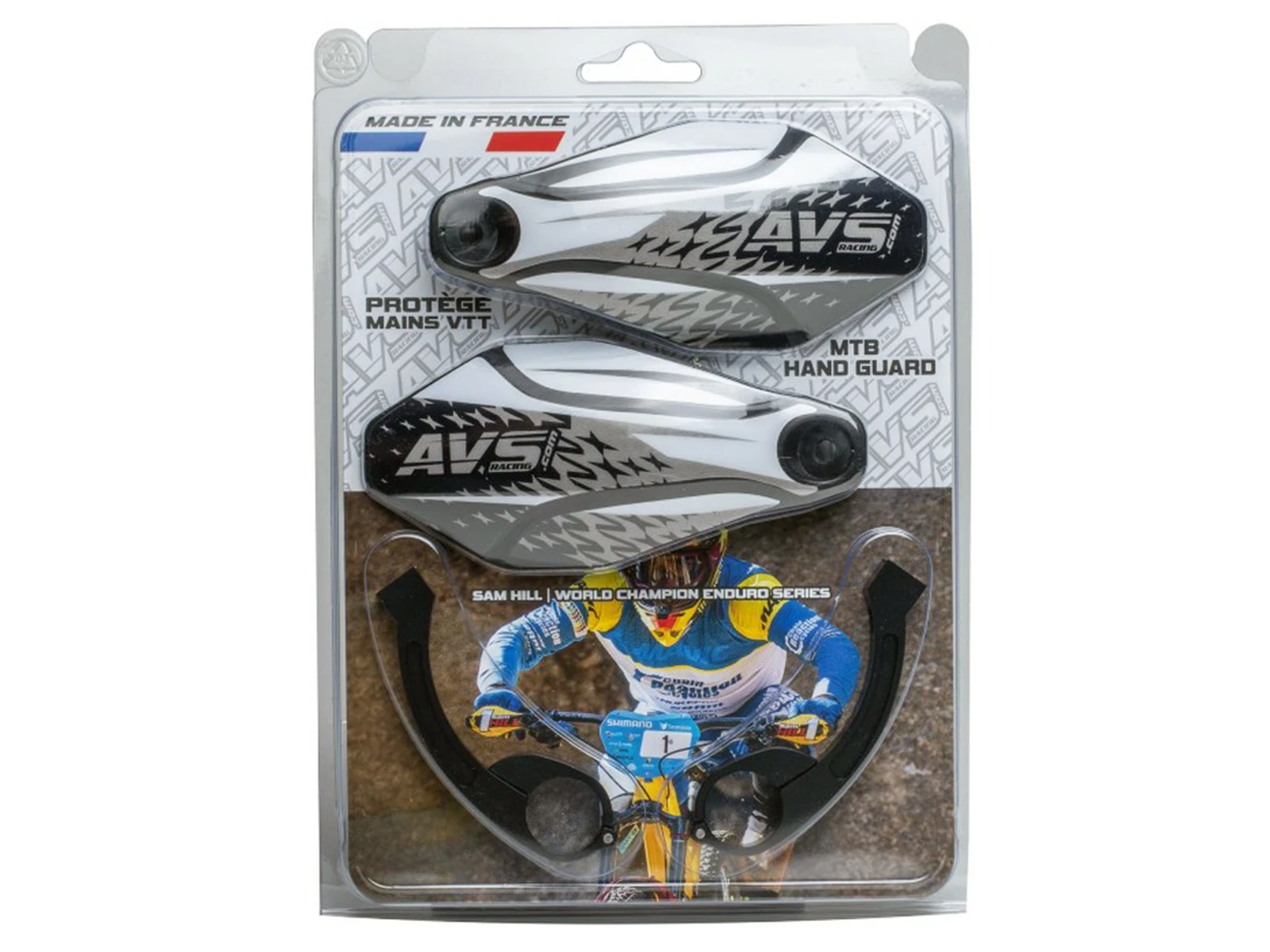 AVS Racing Protège Mains VTT MTB Hand Guard Design 4 AVS Racing Protège Mains VTT MTB Hand Guard Design – Image 2