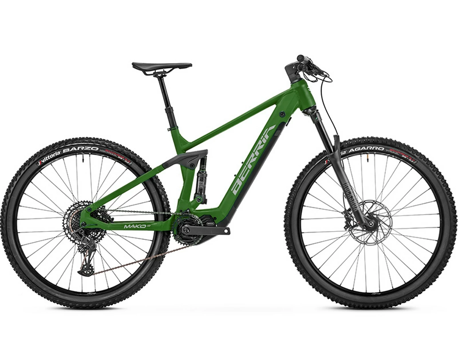 Berria Bikes BERRIA Mako Hybrid HP 6 VTTAE 720WH Green Jungle/grey Keronite 2023 3 Berria Bikes BERRIA Mako Hybrid HP 6 VTTAE 720WH Green Jungle/grey Keronite 2023