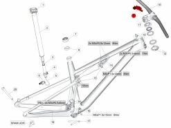 BMC Levier De Tige Télescopique Autodrop - 30004135