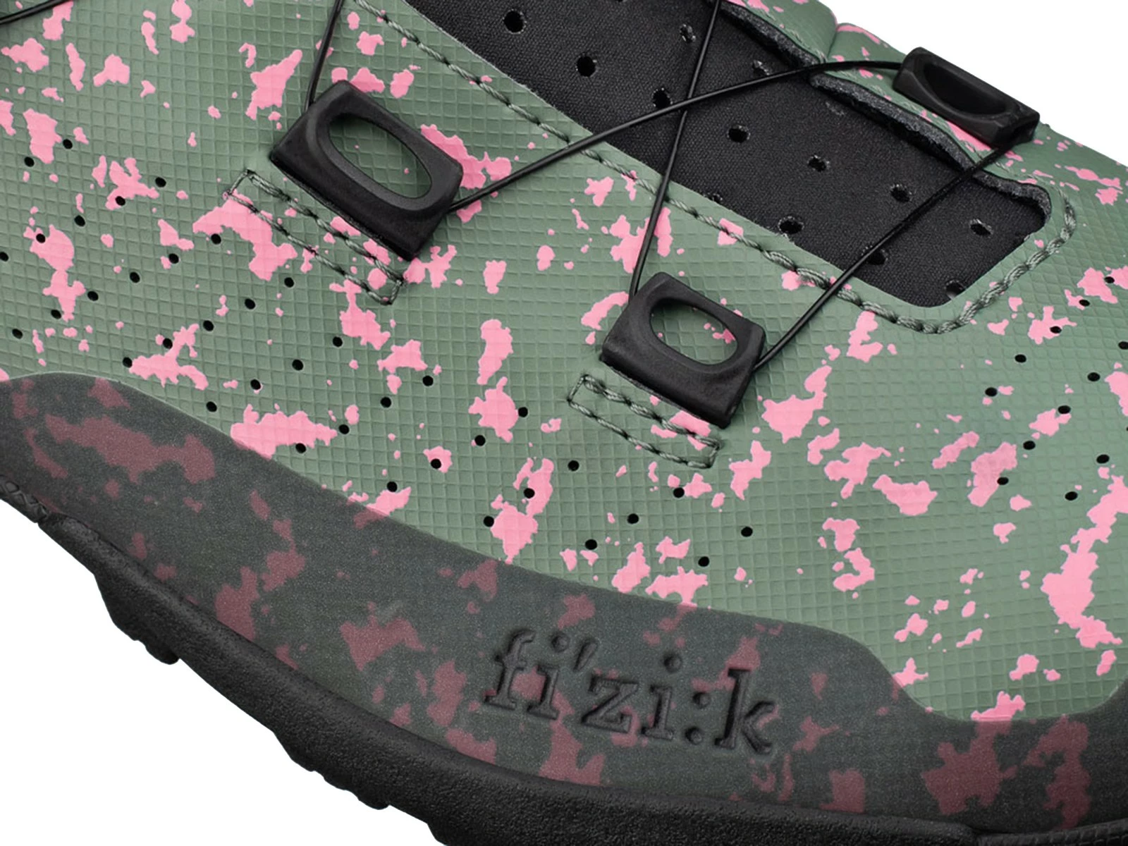 FIZIK Terra Atlas Splash Chaussures Gravel Green Pink 8 FIZIK Terra Atlas Splash Chaussures Gravel Green Pink – Image 6