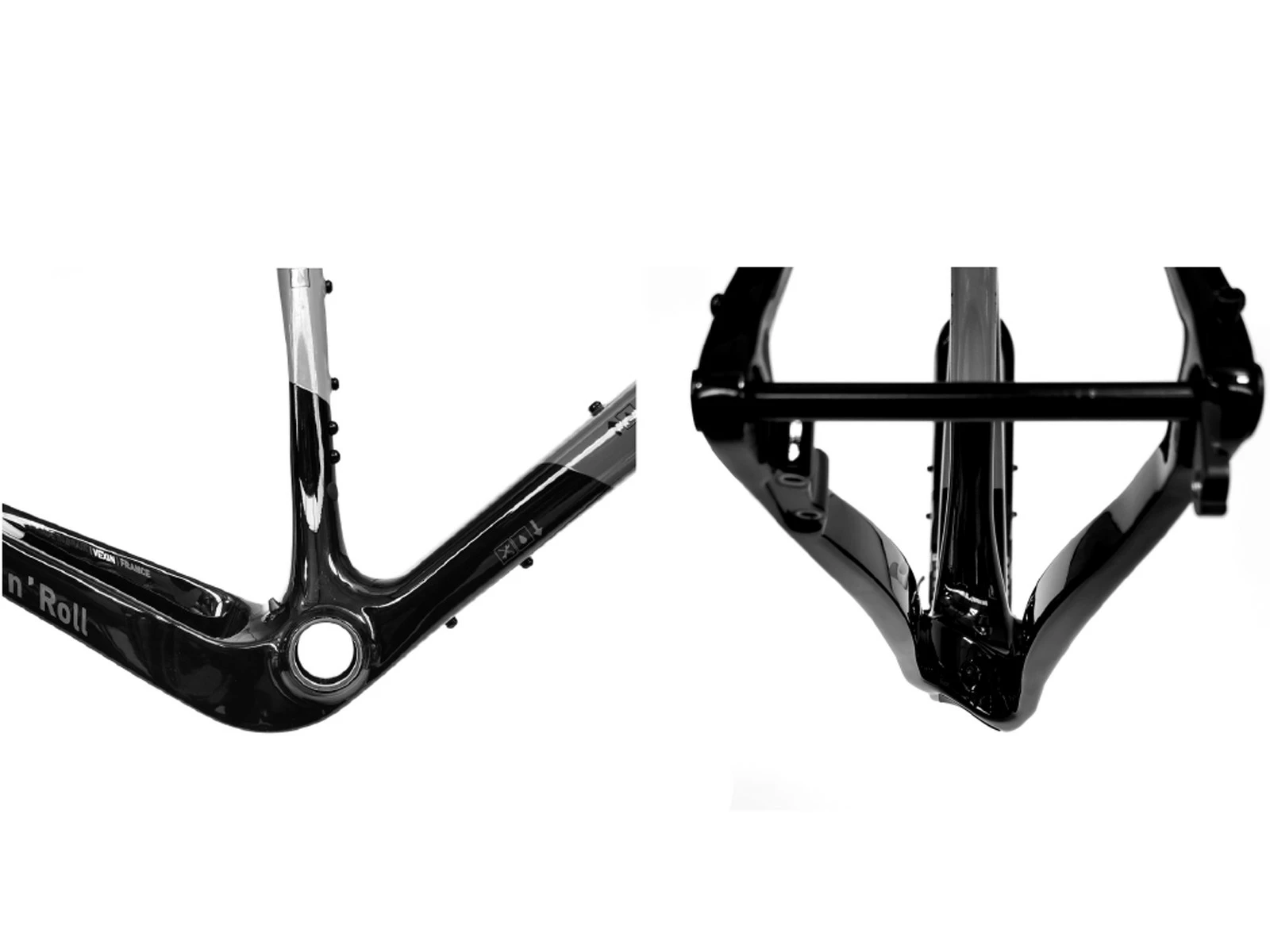 GIRS Kit Cadre Gravel RNR BSA Carbone Kaki/orange Neon 2023 4 GIRS Kit Cadre Gravel RNR BSA Carbone Kaki/orange Neon 2023 – Image 2