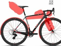 GIRS Kit Cadre Gravel RNR BSA Carbone Kaki/orange Neon 2023 10 GIRS Kit Cadre Gravel RNR BSA Carbone Kaki/orange Neon 2023 -Pas Cher accessoires vtt Magasin girs kit cadre gravel rnr bsa carbone kakiorange neon 2023 2