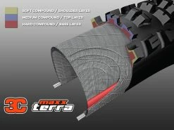 MAXXIS Assegai Pneu Souple 3C MaxxTerra EXO WT TR - 29 X 2,5 Pouces -Pas Cher accessoires vtt Magasin maxxis assegai pneu souple 3c maxxterra exo wt tr 29 x 25 pouces 4