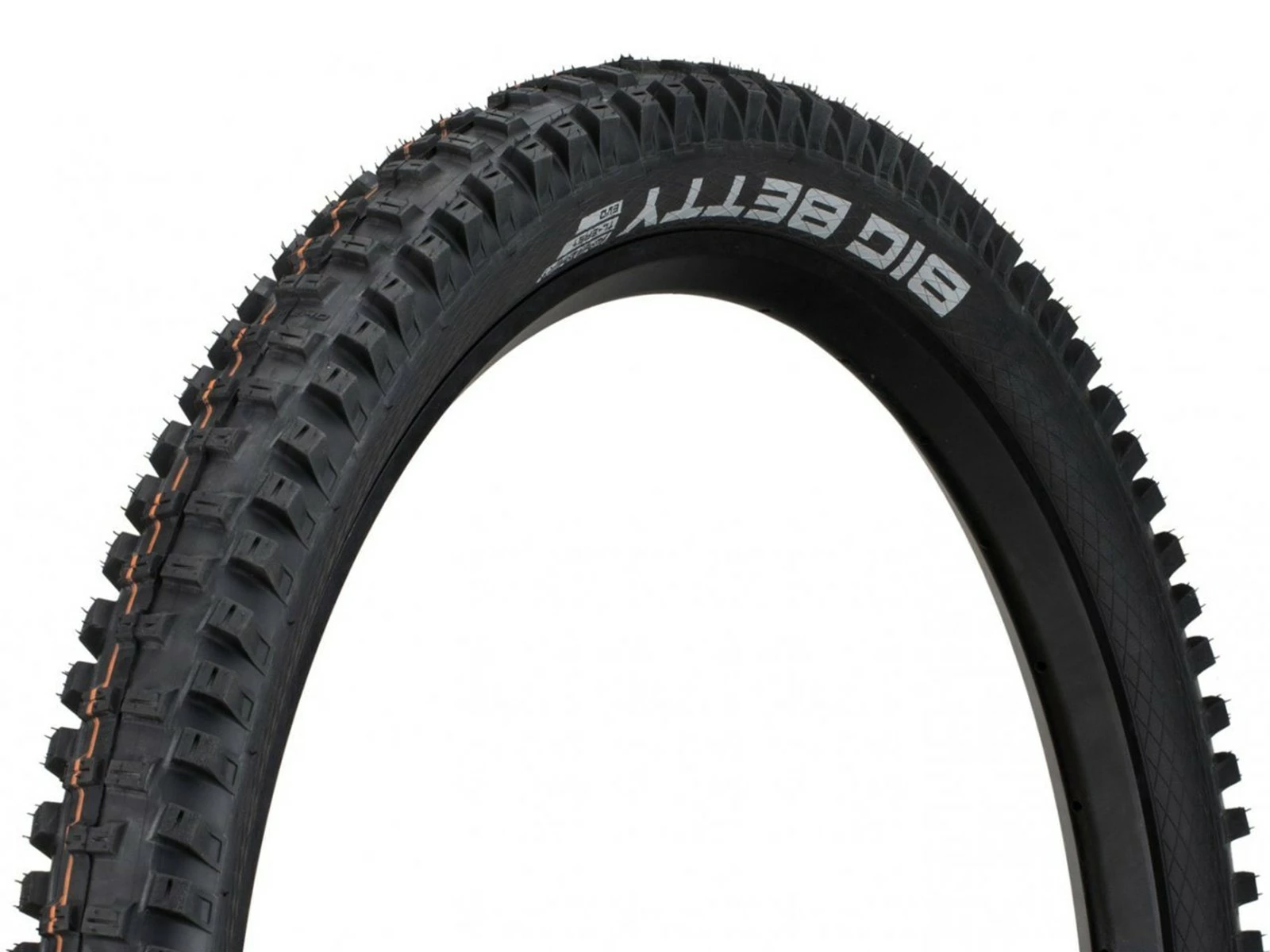SCHWALBE Big Betty Pneu Souple Evolution Addix Soft Super Gravity - 27,5 X 2,4 Pouces 3 SCHWALBE Big Betty Pneu Souple Evolution Addix Soft Super Gravity - 27,5 X 2,4 Pouces