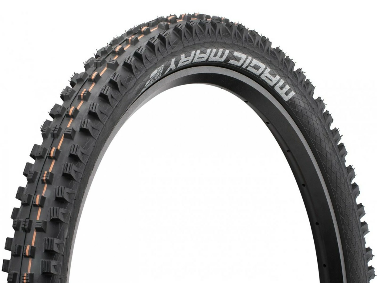 SCHWALBE Magic Mary Pneu Souple Evolution Addix Soft Super Gravity - 27,5 X 2,6 Pouces 3 SCHWALBE Magic Mary Pneu Souple Evolution Addix Soft Super Gravity - 27,5 X 2,6 Pouces