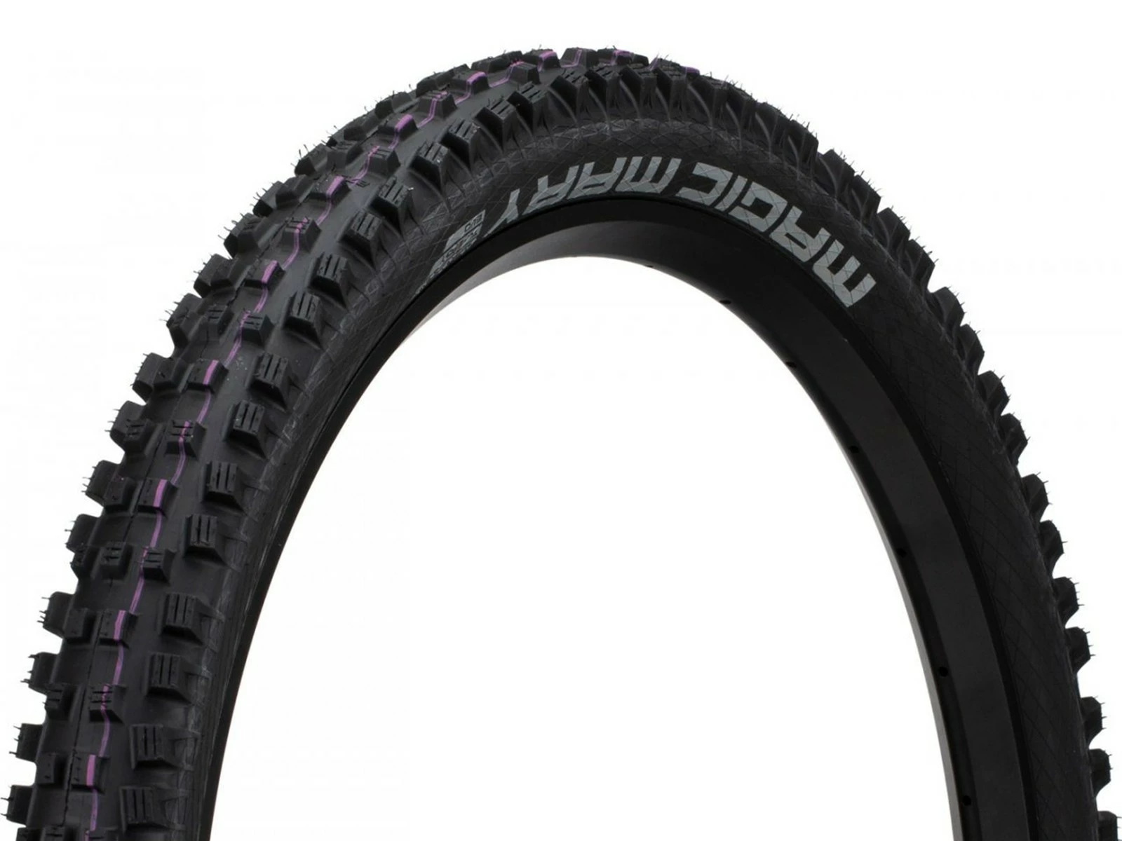 SCHWALBE Magic Mary Pneu Souple Evolution Addix Ultra Soft Super Gravity - 27,5 X 2,35 Pouces 2 SCHWALBE Magic Mary Pneu Souple Evolution Addix Ultra Soft Super Gravity - 27,5 X 2,35 Pouces